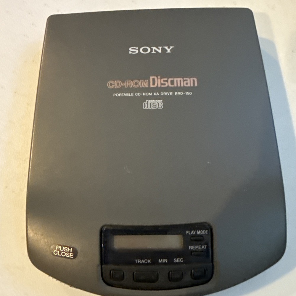 Sony Cd-rom Discman Pro-150 Not Working